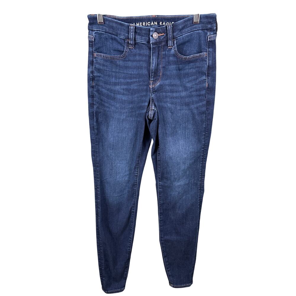 American Eagle Pants Denim Jeans Women's Size 6 Blue Next Level Stretch Mid Rise